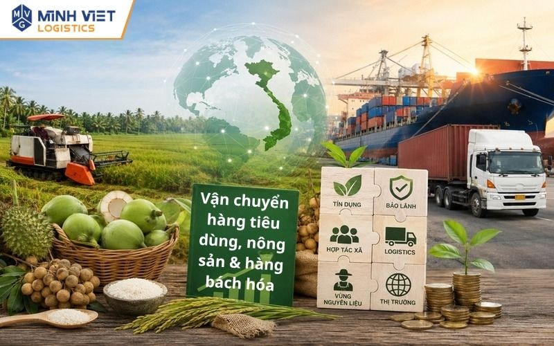 Vận chuyển hàng tiêu dùng, nông sản & hàng bách hóa